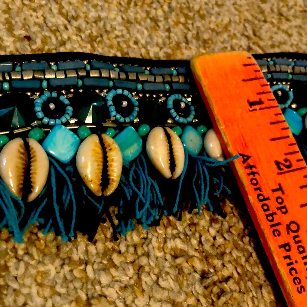 Belt. Stunning.  Beads. shells